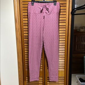 Fashion Nova Leggings size 3X Butt Lifting Fuschia